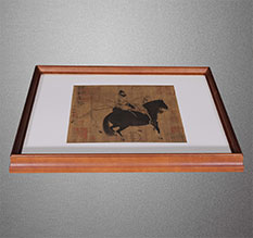 营口市书画装裱配框服务案例